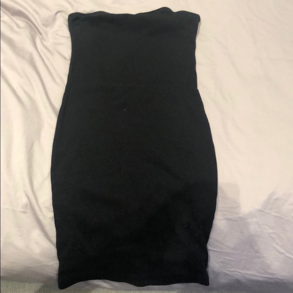 black tight cotton dress - used no tag
